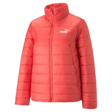 Puma Winterjacke Essential Plus Padded (wattiert, warm, wasserabweisend) lachsrot Damen